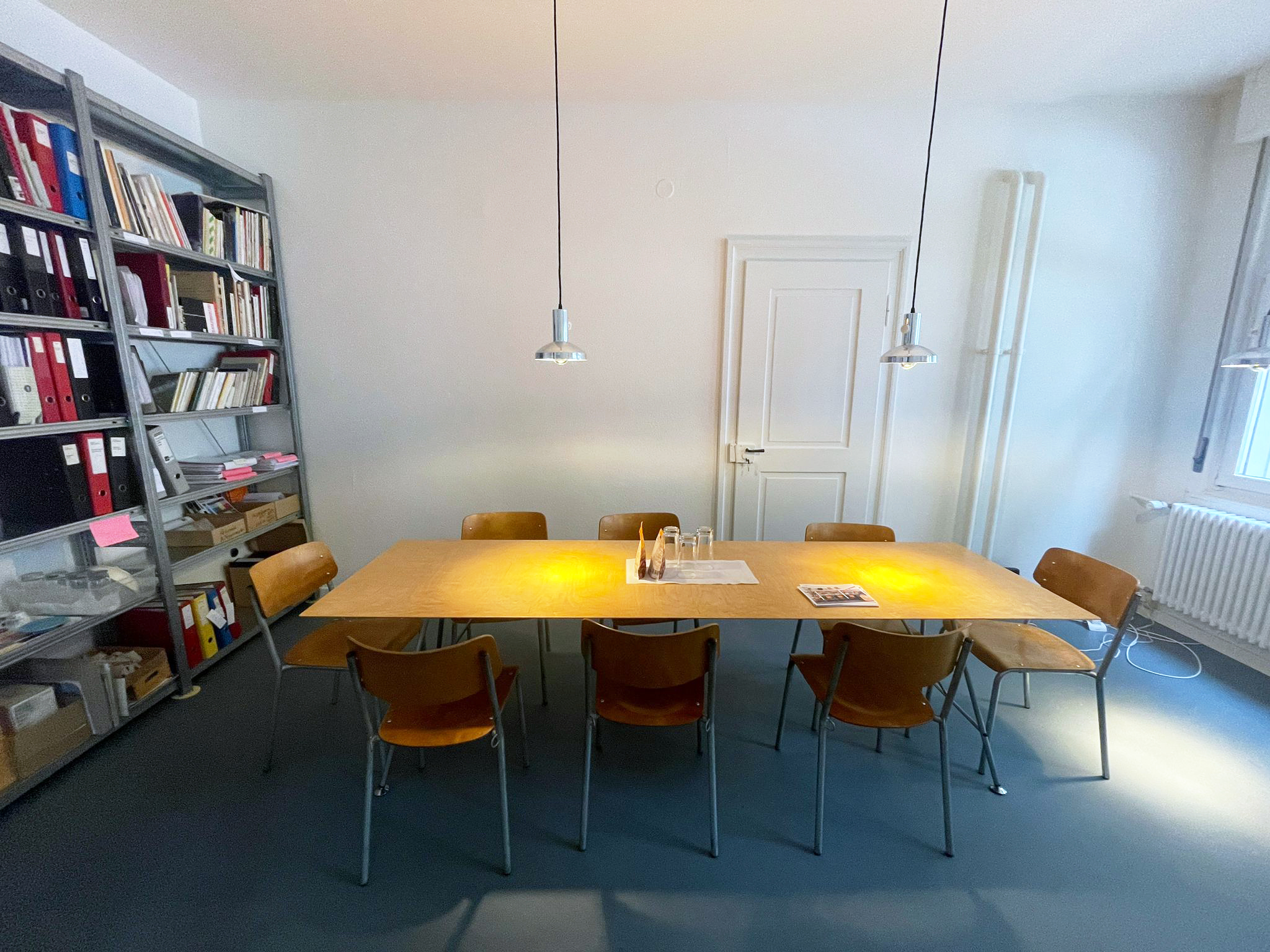 Umbau im Visarte-Büro und kürzlicher Vorfall
